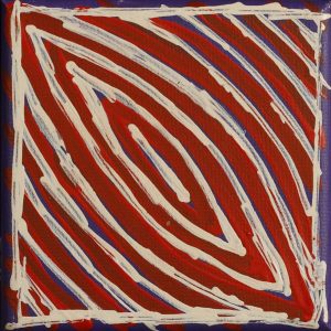 Ngapa Jukurrpa (Water Dreaming)  - Mikanji by Warlukurlangu Artists