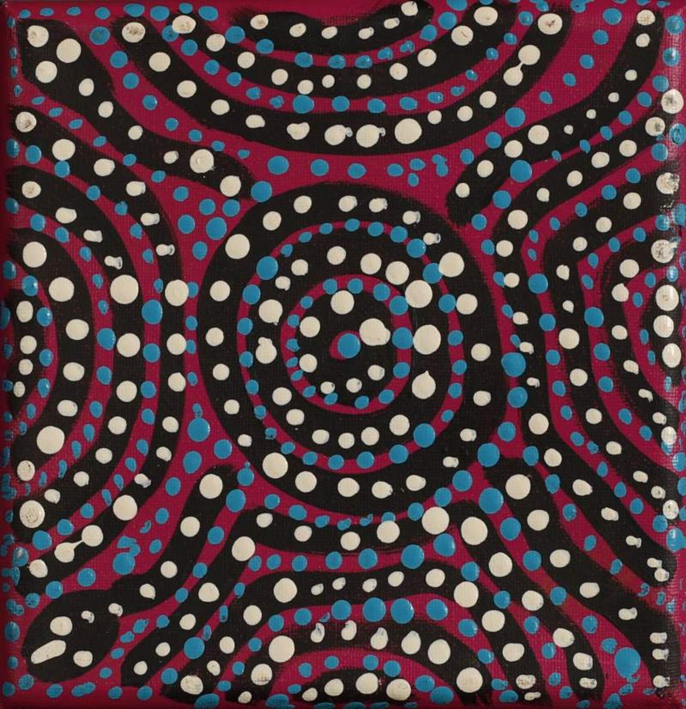 Warna Jukurrpa (Snake Dreaming) by Warlukurlangu Artists